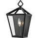 Arnold 1 Light 12.25 inch Powder Coated Black Outdoor Wall Sconce